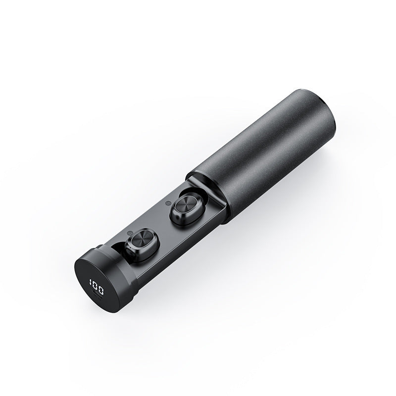 Cylindrical Case Earbuds 5.0 Wireless