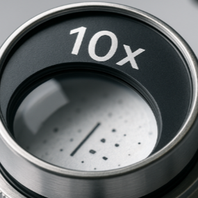10x magnification