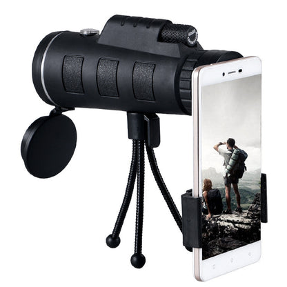 Monocular Telescope BAK4 Prism Design with Tripod