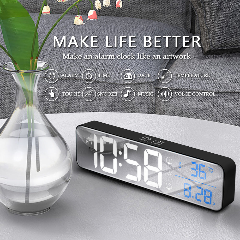 Temperature Digital Alarm Clock