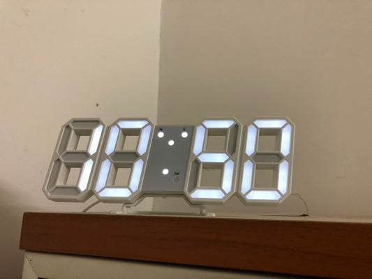 3D LED Digital Clock