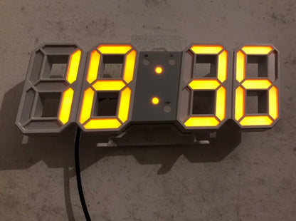 3D LED Digital Clock