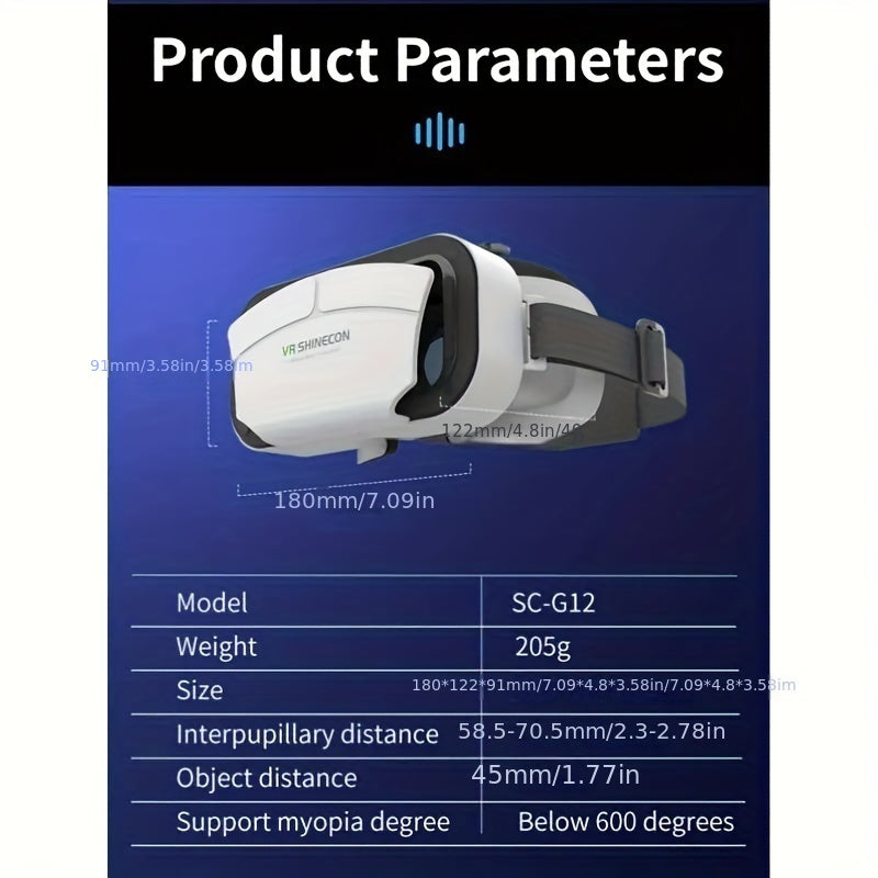 SC-G12 VR Headset