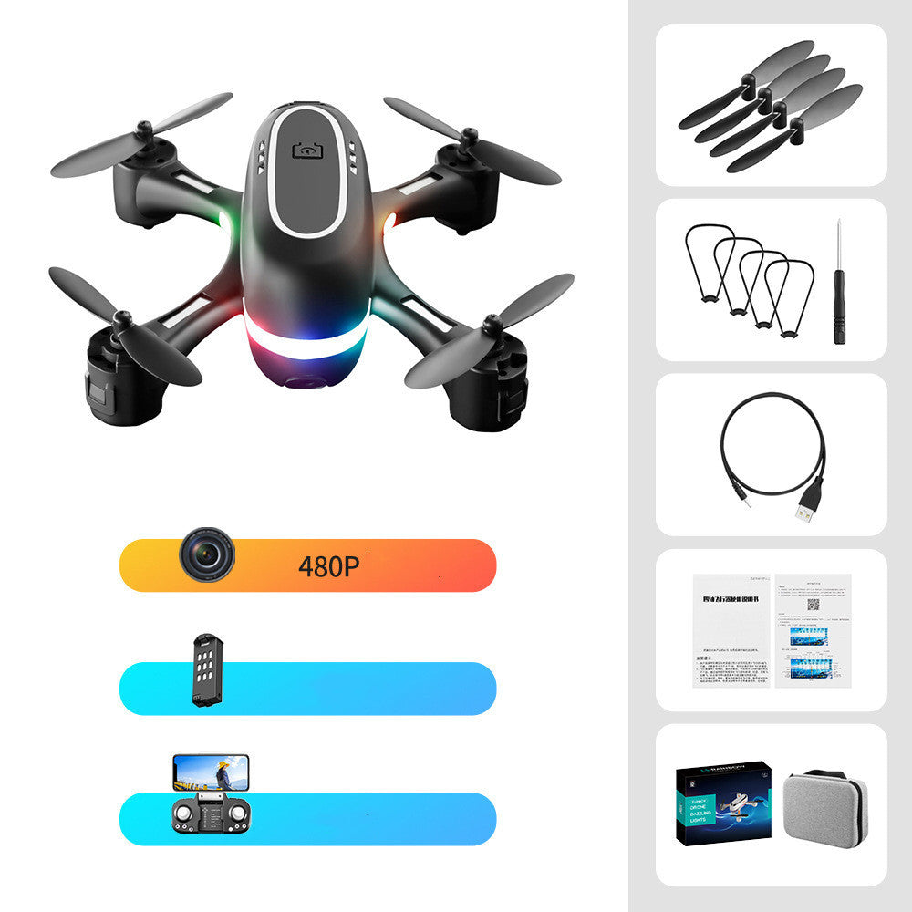 Mini Aerial Drone with LED