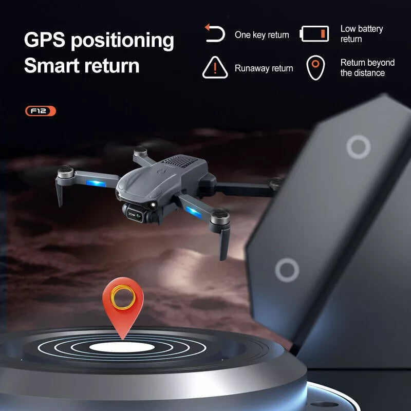 Orange F12 RC Drone