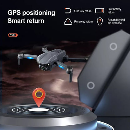 Orange F12 RC Drone