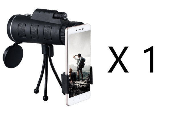 Monocular Telescope BAK4 Prism Design with Tripod