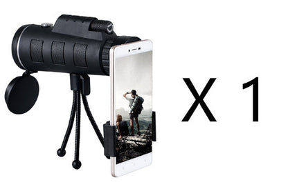 Monocular Telescope BAK4 Prism Design with Tripod