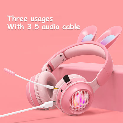 Bunny Ears Headphones Wireless