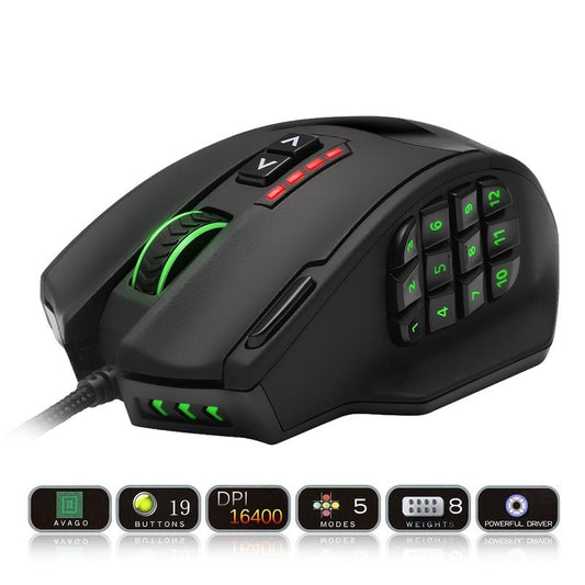 RGB 18-Buttoned Backlit Gaming Mouse