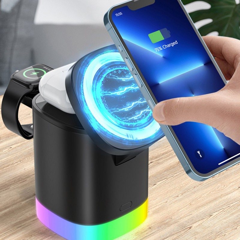 Ambient Light Magnetic Wireless Charger