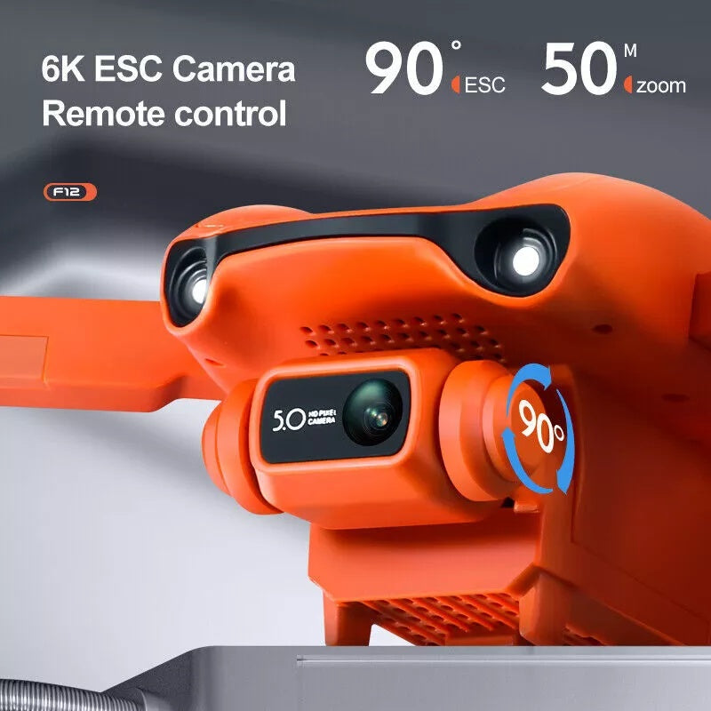 Orange F12 RC Drone