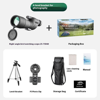 25-75x60 Zoom Monocular Telescope