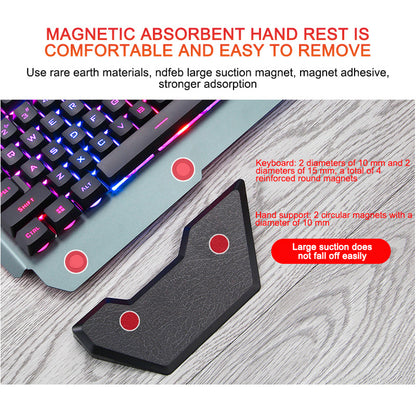 Wired Gaming Keyboard with Phone Holder