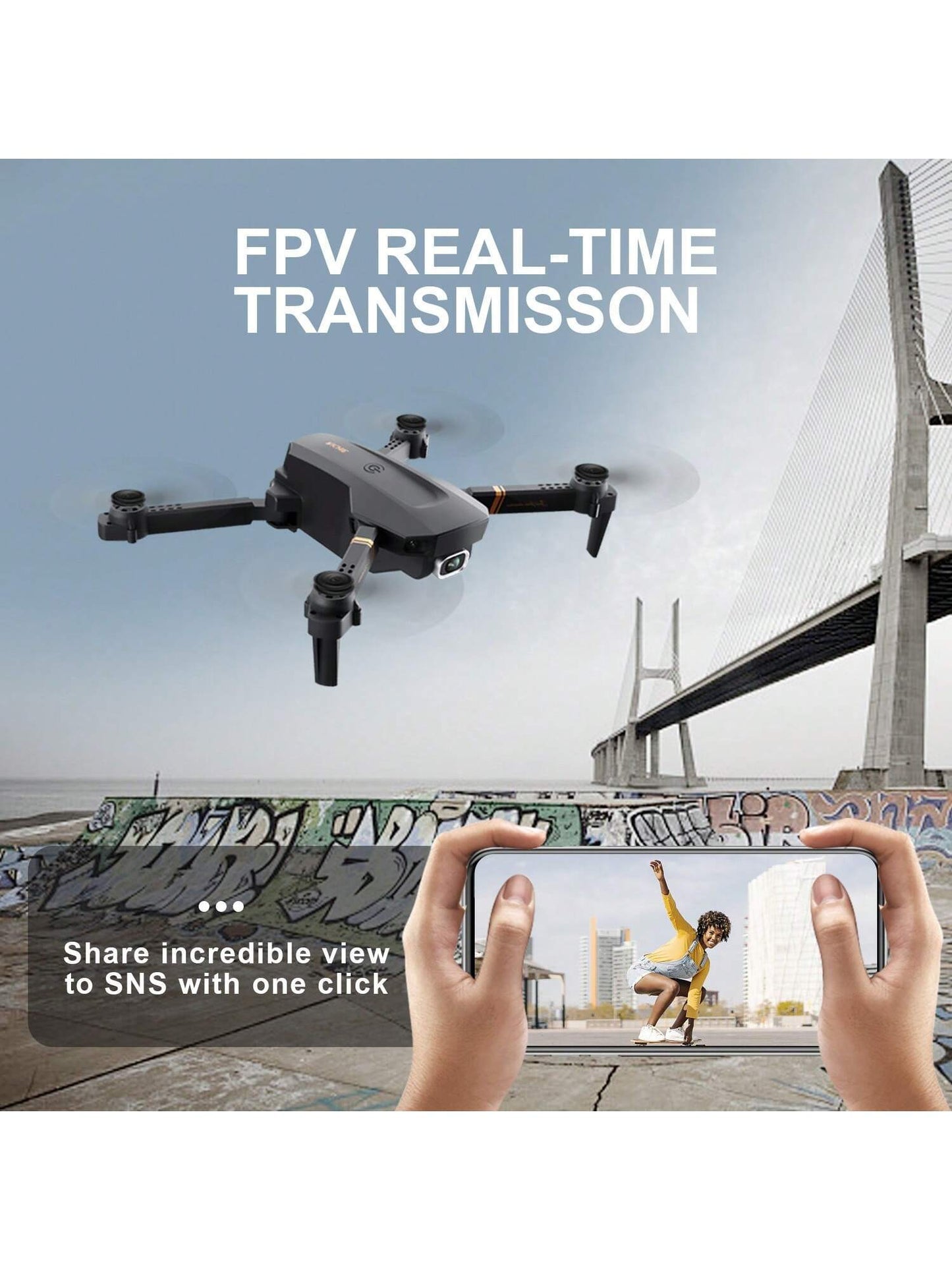 4DRC V4 Foldable Drone