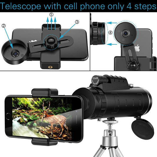 Monocular Telescope (40X60 Magnification)