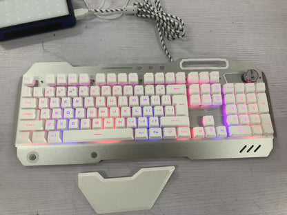 Wired Gaming Keyboard with Phone Holder