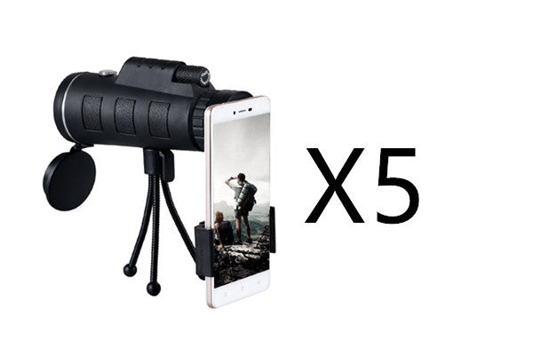Monocular Telescope BAK4 Prism Design with Tripod