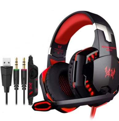 Wired Gaming Headset Surround Sound