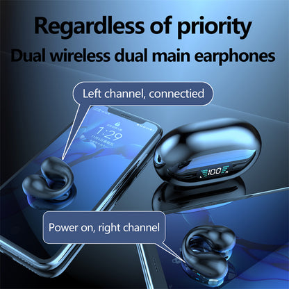 Earbuds Ear Clip Bluetooth 5.3