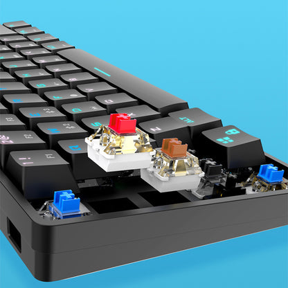Wireless Bluetooth Colourful Mechanical Keyboard