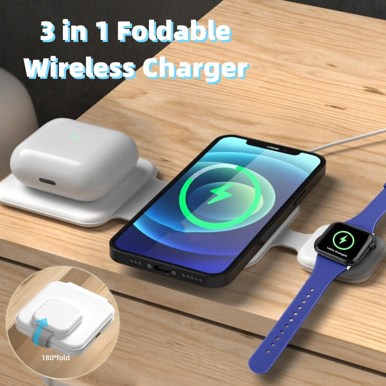 FD-308 Magnetic Foldable Wireless Charger