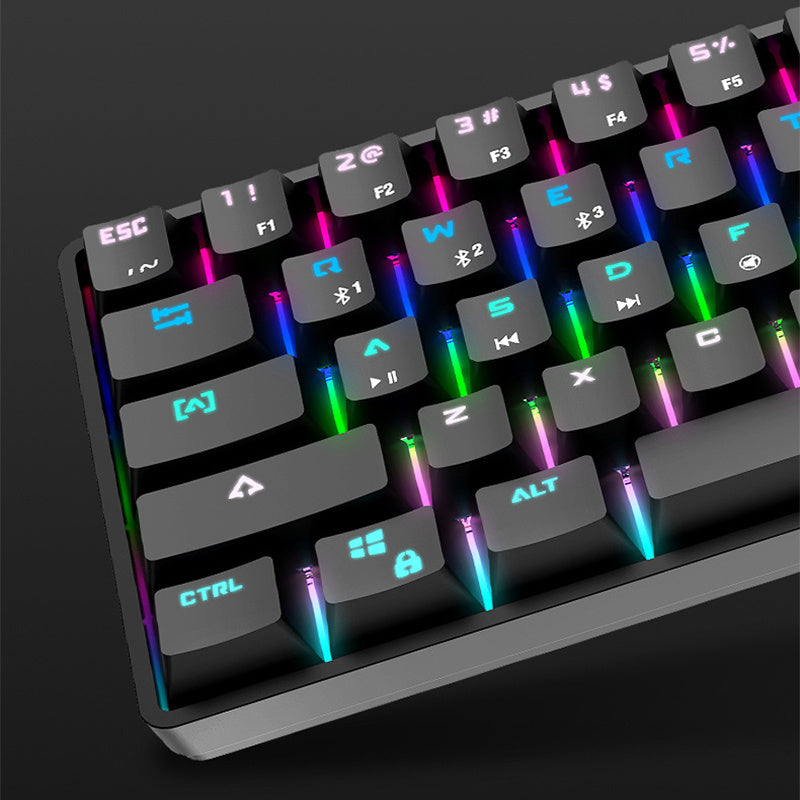 Wireless Bluetooth Colourful Mechanical Keyboard