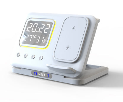 15W Wireless Charger Alarm Clock