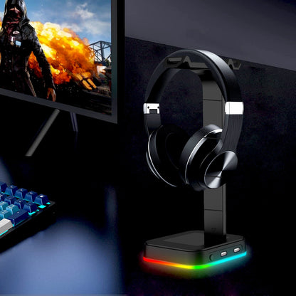 Desktop Gamer Headphone with Headset Holder