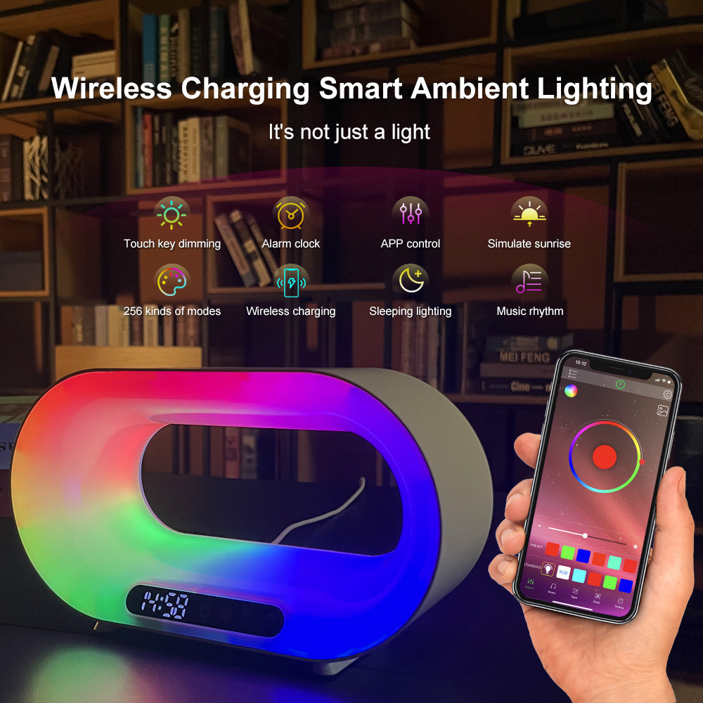 3 In 1 Wireless Charger Clock
