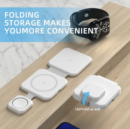 FD-308 Magnetic Foldable Wireless Charger