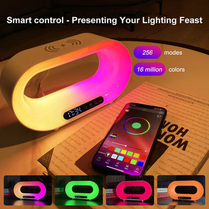3 In 1 Wireless Charger Clock