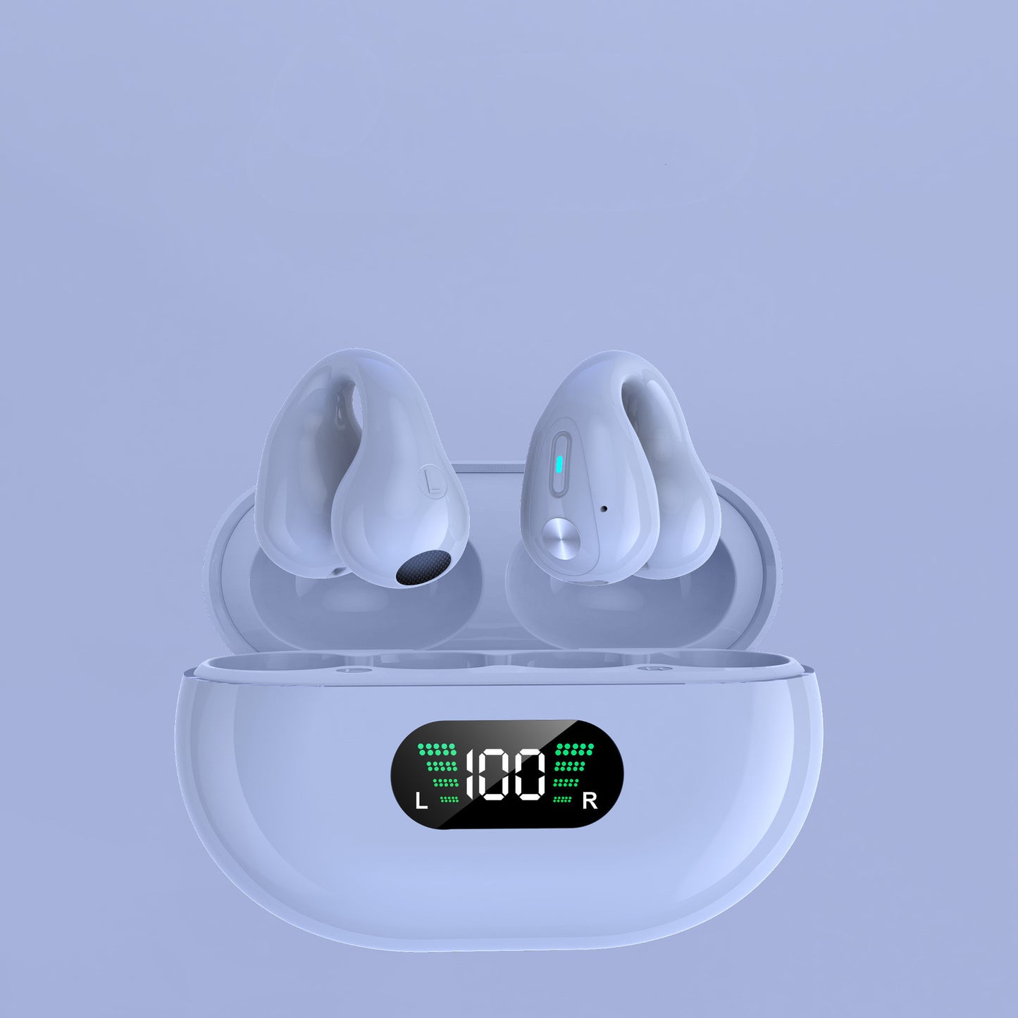 Earbuds Ear Clip Bluetooth 5.3