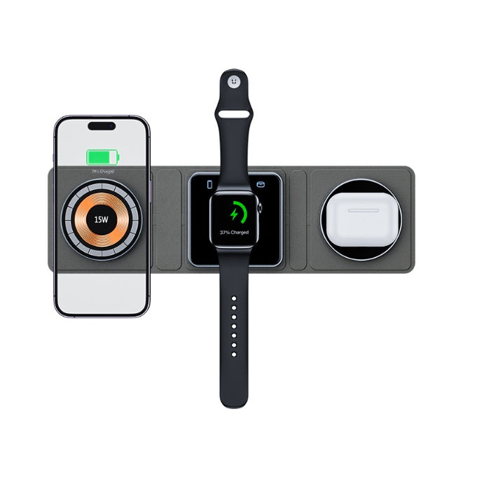 3 In 1 Magnetic Folding Wireless Charger