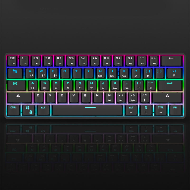 Wireless Bluetooth Colourful Mechanical Keyboard
