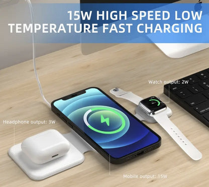 FD-308 Magnetic Foldable Wireless Charger