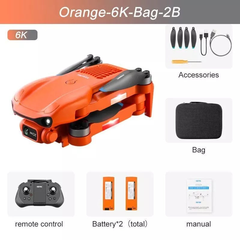 Orange F12 RC Drone