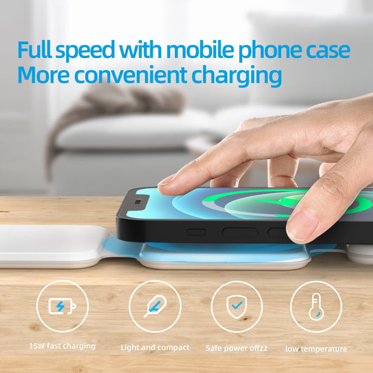 FD-308 Magnetic Foldable Wireless Charger