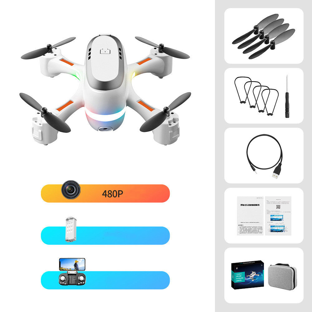 Mini Aerial Drone with LED