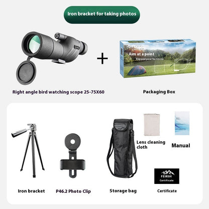 25-75x60 Zoom Monocular Telescope