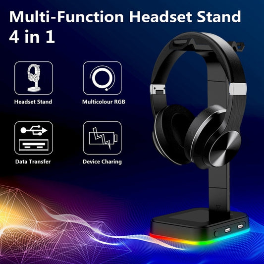 Desktop Gamer Headphone with Headset Holder